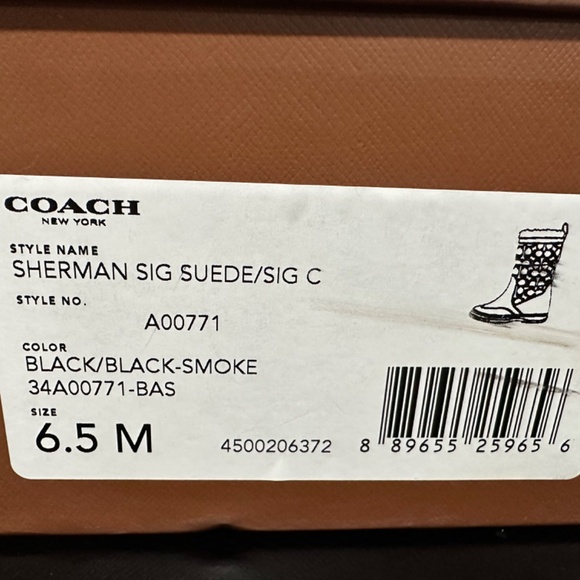 Coach Boots - Picture 2 of 4